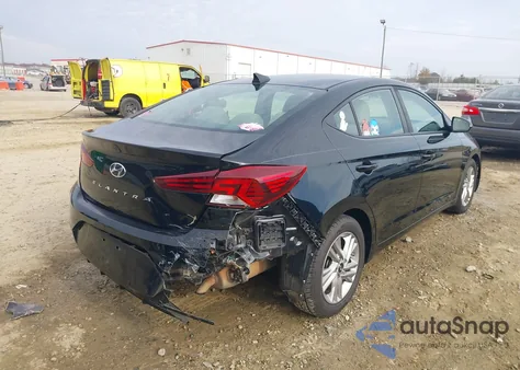 2019 Hyundai Elantra Sel z USA, uszkodzony, nr VIN KMHD84LF0KU845584